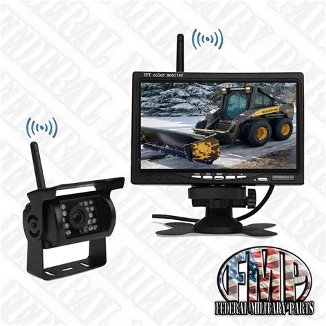 best wireless backup camera for skid steer|kubota skid steer backup camera.